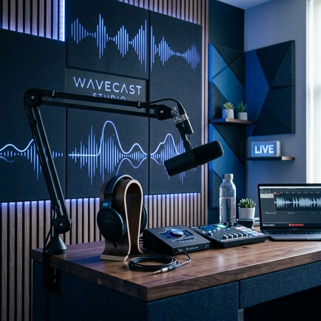 Professional Podcast Studio